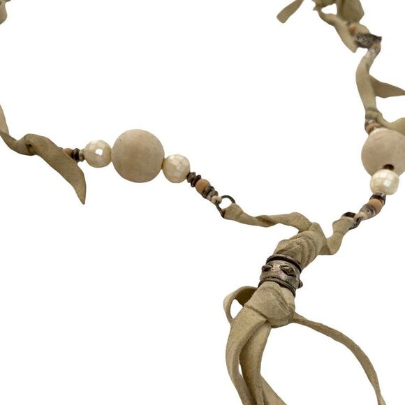 Boho Fashion Long Beaded Necklace - Picture 7 of 7